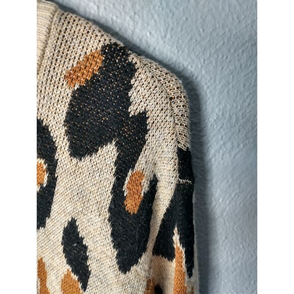 A New Day Animal/Leopard Print Sweater - Picture 3 of 7